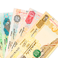 Counterfeit UAE Dirham Banknotes